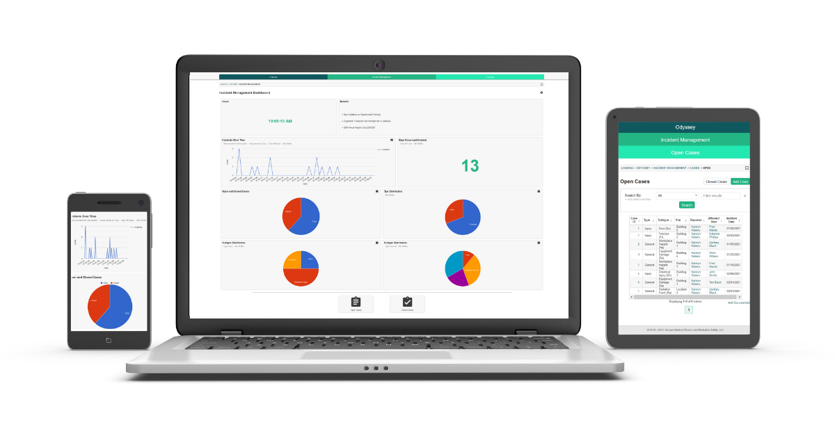 odyssey incident management module on mobile devices