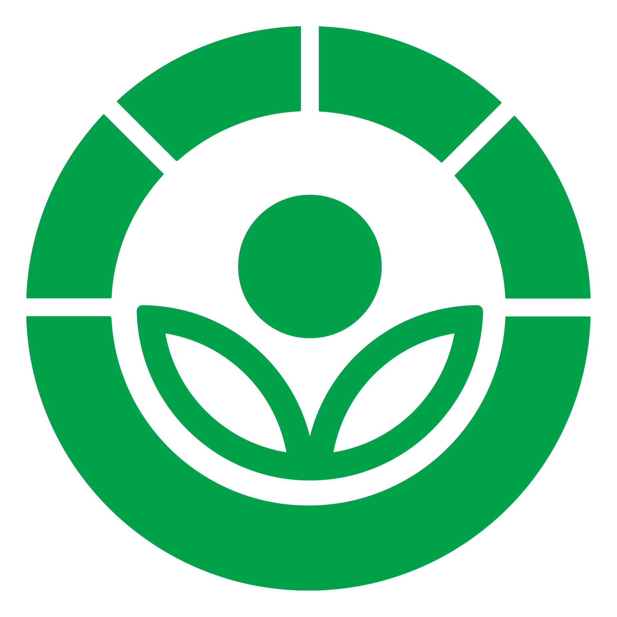 green radura symbol